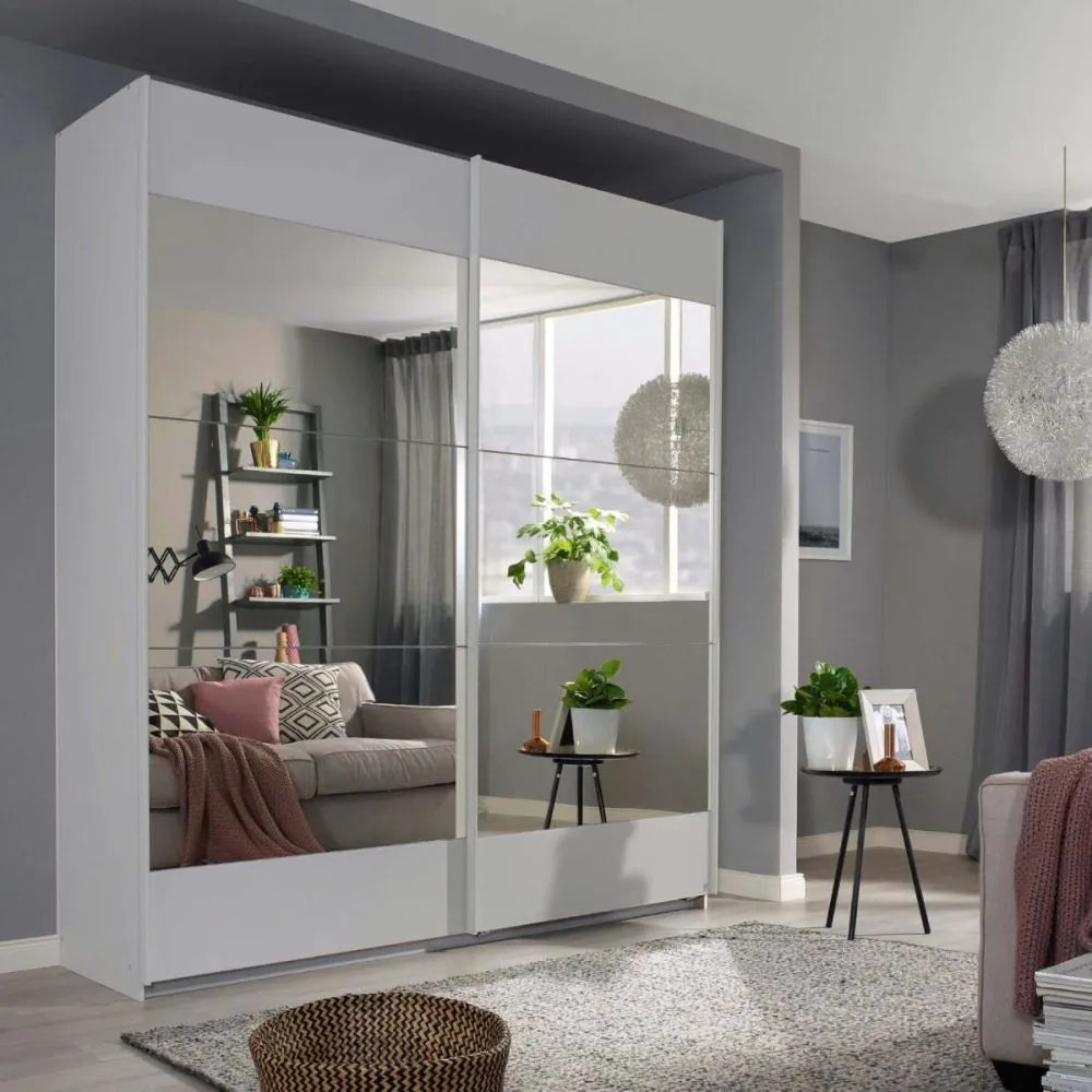 Rauch Malibu Silk Grey Sliding wardrobe