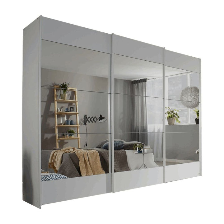 Rauch Malibu Silk Grey 3 Sliding Door Wardrobe