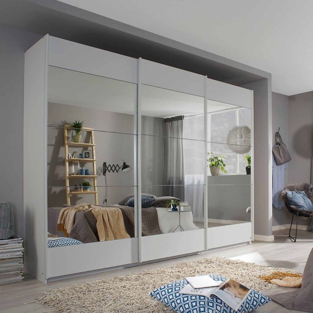 Rauch Malibu Silk Grey 3 Sliding Door Wardrobe