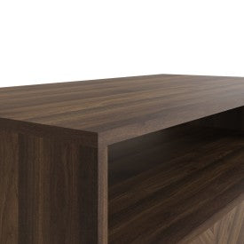 Lux Walnut Wooden Coffee Table