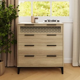 OakEase 4-Drawer Chest