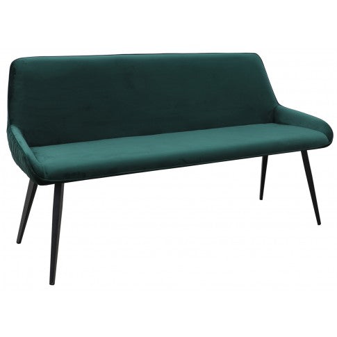 Stamford Bench - Green Velvet