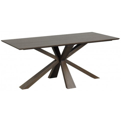 Stamford 180 Fixed Top Dining Table With Wooden Base