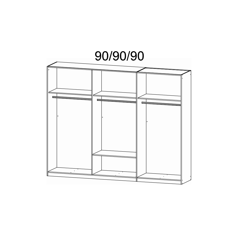 Rauch Velora Combi wardrobe