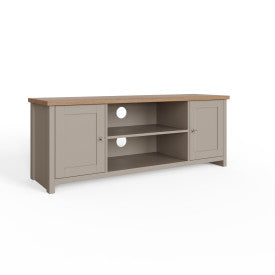 LANCASTER LARGE TV CABINET GREY