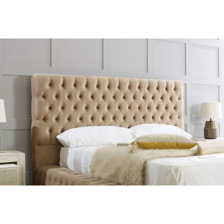 Royal Stella Chesterfield Fabric Upholstered Bed Frame