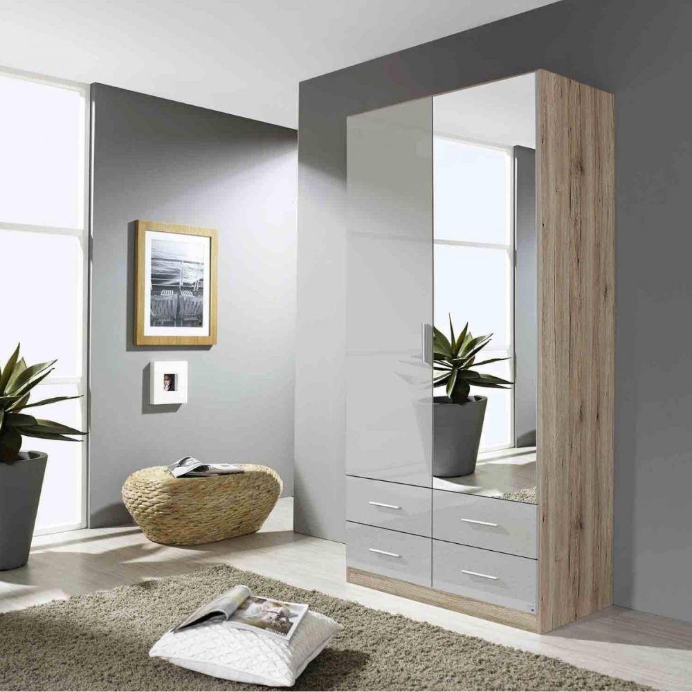 Stuttgart Hinged Combi 2 Door Wardrobe