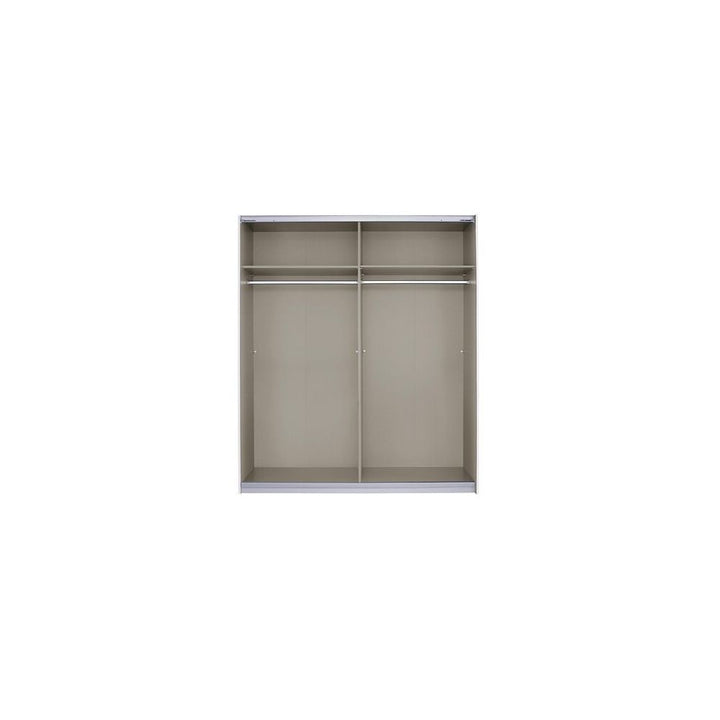 Rauch Subito Alpine white & Mirror 2 Sliding Door Wardrobe