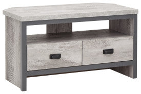 Urban Grey Corner TV Unit with Storage