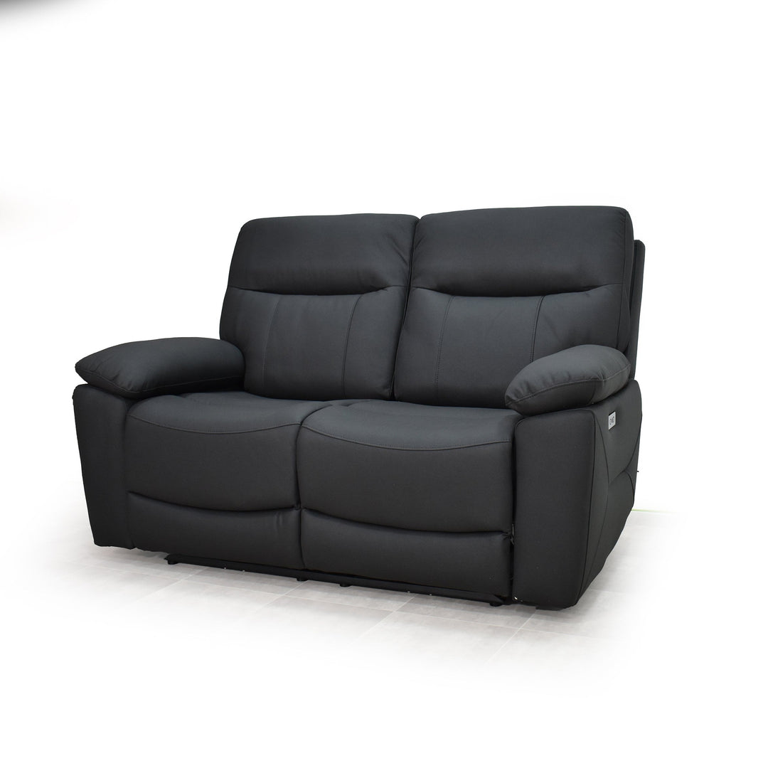 Vancouver 2 Seater Electric Recliner Sofa - Dolphin