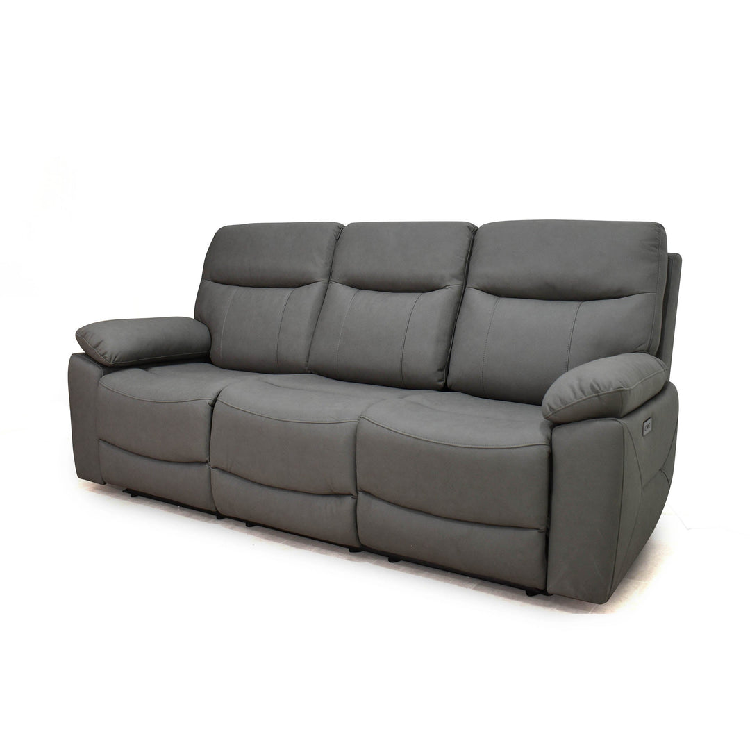 Vancouver 3+2 Seater Electric Recliner Sofa - Dolphin