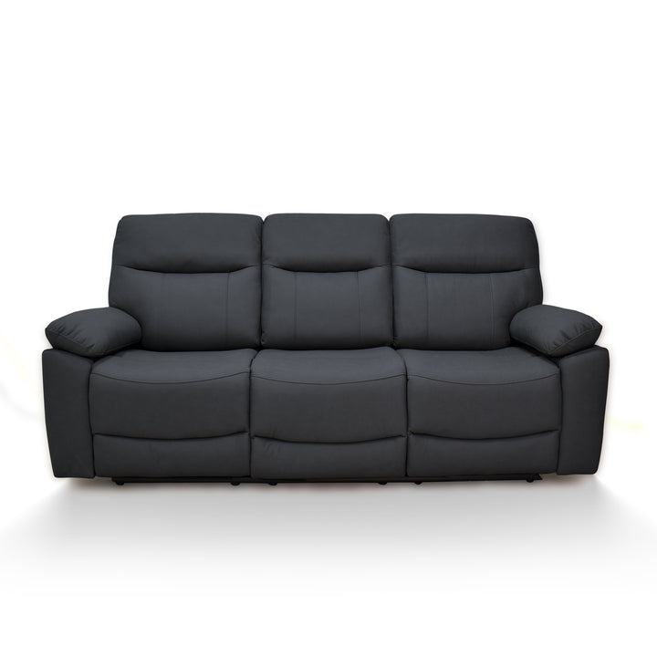 Vancouver 3 Seater Electric Recliner Sofa - Coal