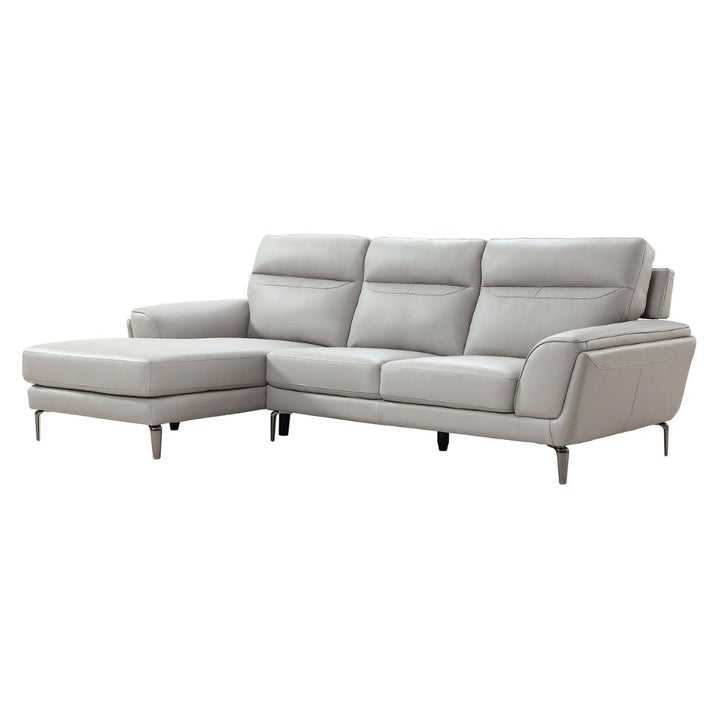 Cory Leather Corner Chaise Sofa