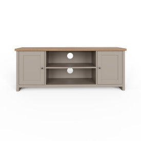 LANCASTER LARGE TV CABINET GREY
