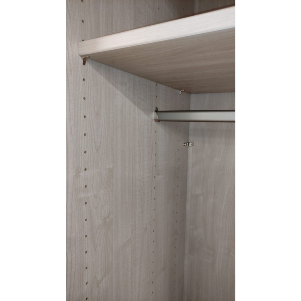 Wiemann Berlin Graphite Glass Front Sliding Door Wardrobe