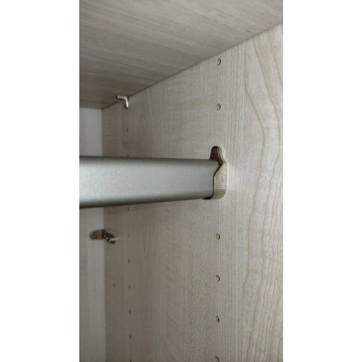 Wiemann Berlin Graphite Glass Front Sliding Door Wardrobe