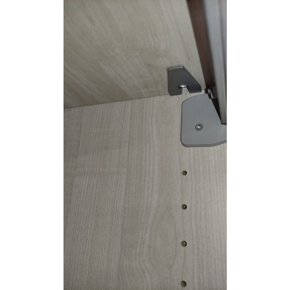 Wiemann Berlin White Glass Front Finish Sliding Door Wardrobe