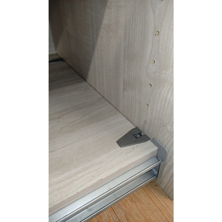 Wiemann Berlin Graphite Glass Front Sliding Door Wardrobe
