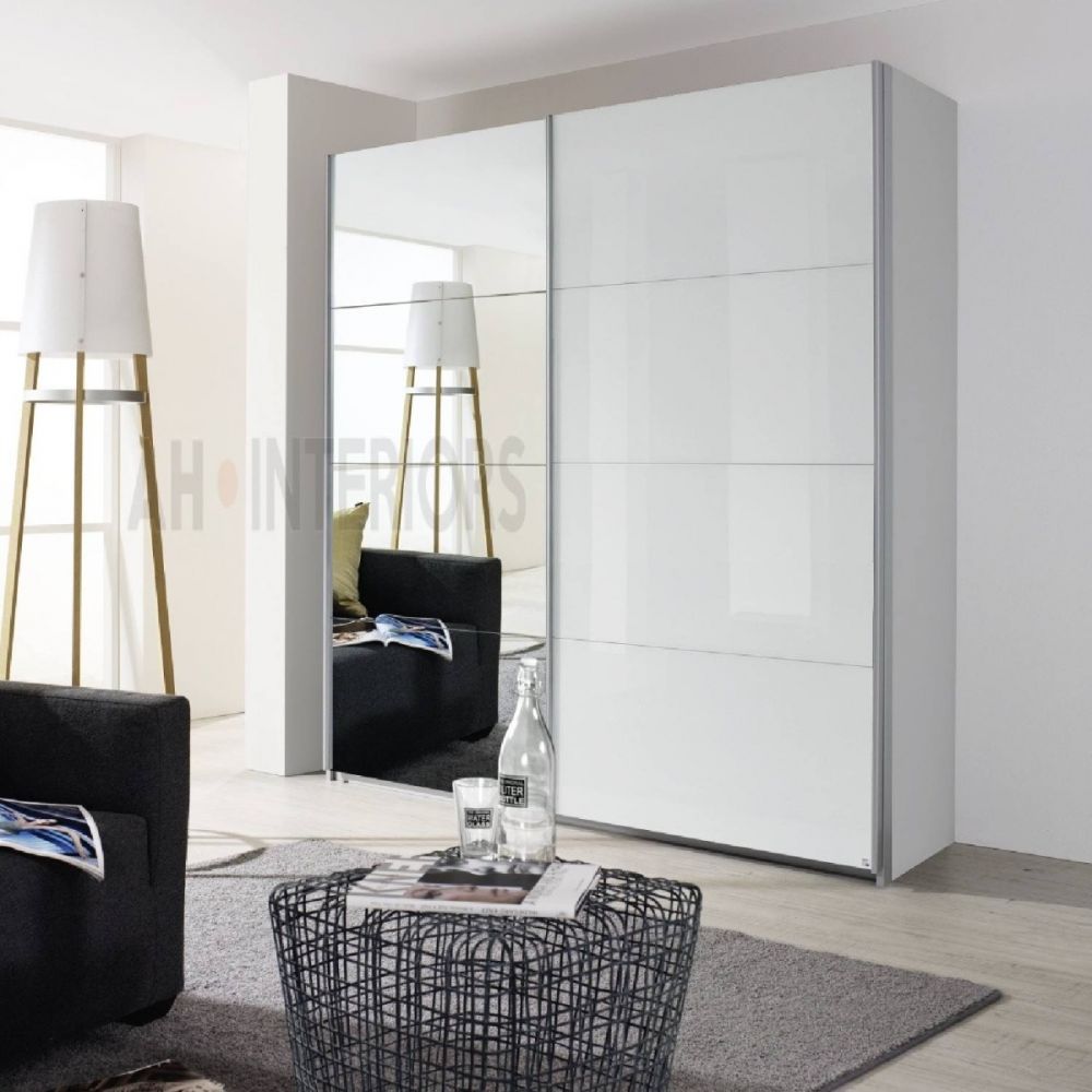 Atlanta 2 Sliding Door Wardrobe With Mirror