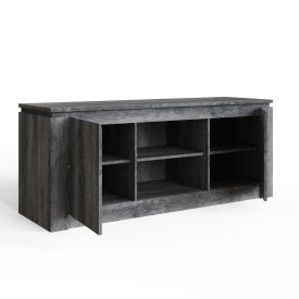 CANYON WIDE TV UNIT CHARCOAL GREY