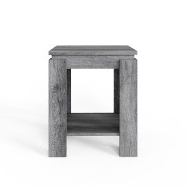 CANYON SIDE TABLE CHARCOAL GREY