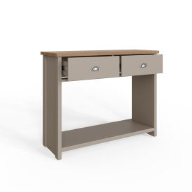 LANCASTER CONSOLE HALL TABLE GREY