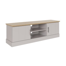 Modern Grey TV Unit with Ample Storage